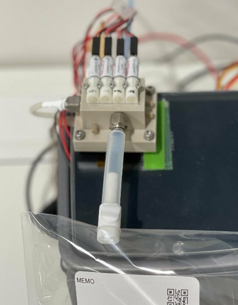 実験の様子（画像提供：東京大学　長島一樹准教授）