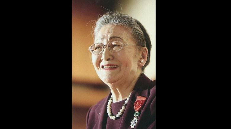 久子さまの母、鳥取二三子さん