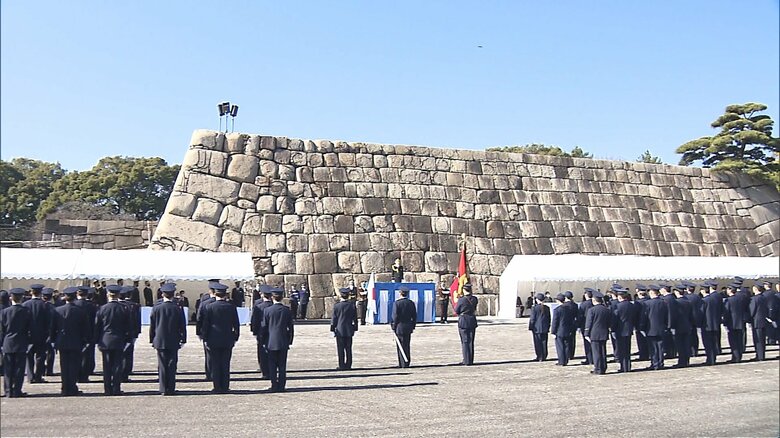 令和5（2023）年 皇宮警察本部 年頭視閲式