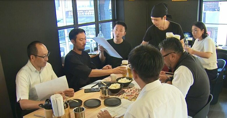 鳥貴族本社幹部が味をチェックした　9月10日