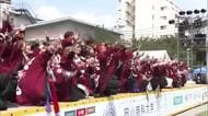 おかやま桃太郎まつりが開幕　鬼のメイクをした踊り子たちが踊りを披露する「うらじゃ」で盛り上げ【岡山】