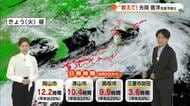 【光岡気象予報士のお天気解説】６月１０日（水）「梅雨前線南下　日差し・暑さ戻る」【岡山・香川】