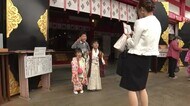 子供の健やかな成長祈る…七五三参り 朝から多くの家族連れ訪れる 今週末がピークか 富山市 日枝神社