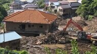 熱海土石流 不明5人の捜索続く 態勢縮小...手がかりなし