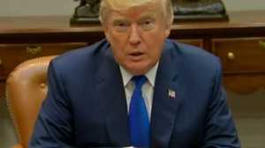 トランプは「何も変わっていない。(Nothing changed.)」と3度繰り返した