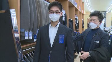 「人生の節目にスーツを」初売り人間模様 会社員、高校生、大学生…背中押す店員さんの声【長野発】