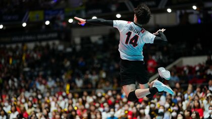 【男子バレー】パリへ行こう！「最強ジャパン」コート上の戦士たち　“魔の第3セット”克服しチュニジアに完勝【試合まとめ・写真ギャラリー】