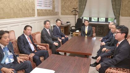 【速報】公明初参加の野党国対委員長会談　ガソリン減税法案の来週成立や自維のみでの比例定数削減への反対要求を確認