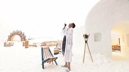 五輪エアリアル&モーグル会場・リビーニョ　“伝統”そば粉パスタと“長野がきっかけ”露天風呂をアツく中継リポート