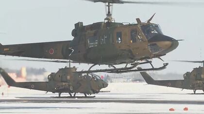 「極めて遺憾」緑色のレーザーが約5秒間…陸上自衛隊ヘリコプターに照射＿夜間飛行訓練中に市街地方向から＿第7師団が警察に通報〈北海道剣淵町〉