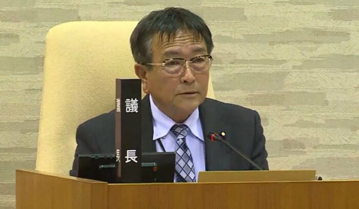 色麻町議会　天野秀実議長