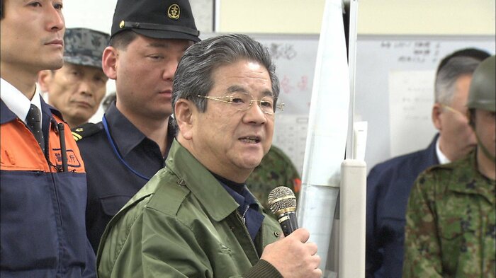 北澤俊美防衛相（当時）　2011年3月14日