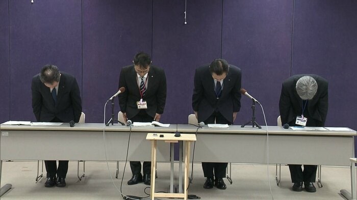 県教委の謝罪会見(3月22日)