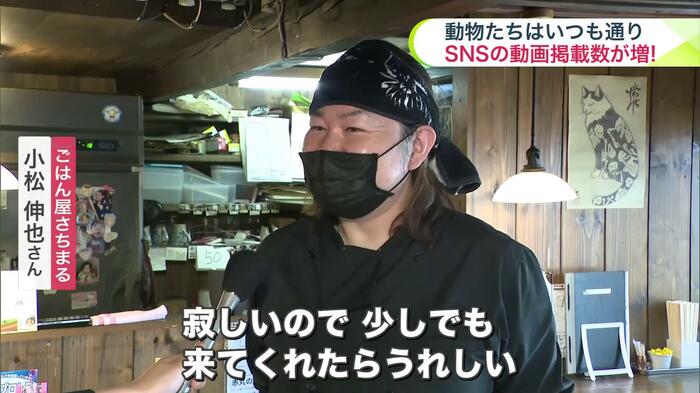 動物園周辺にある飲食店にも客足に影響が