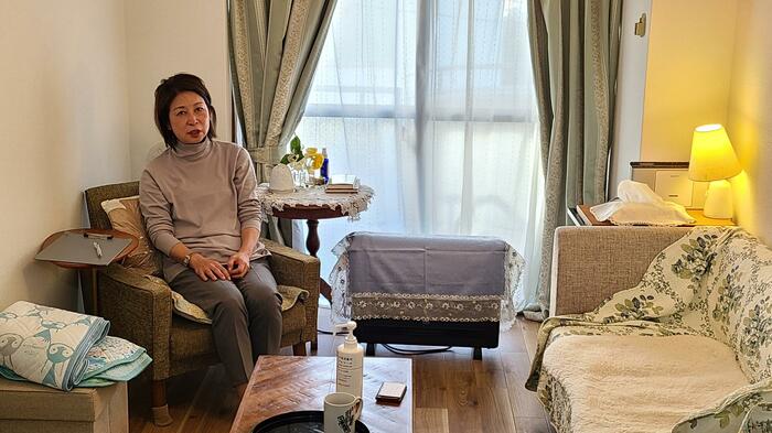 ヒューマニティ 小早川明子さん 被害者らと向き合うカウンセリングルーム