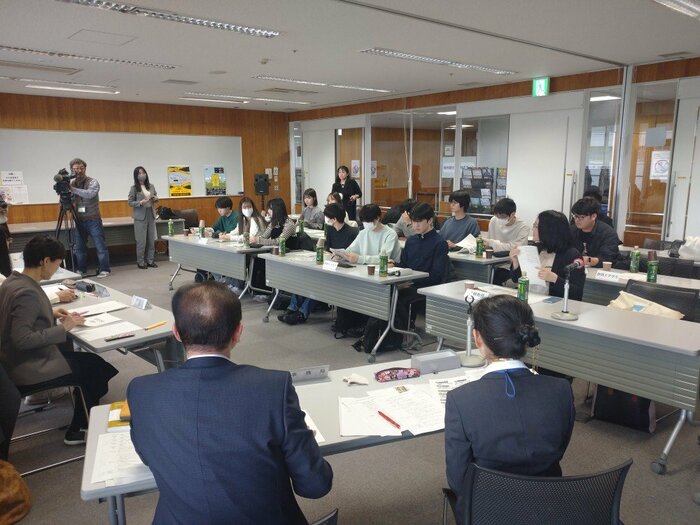 静岡市選管と学生との意見交換会