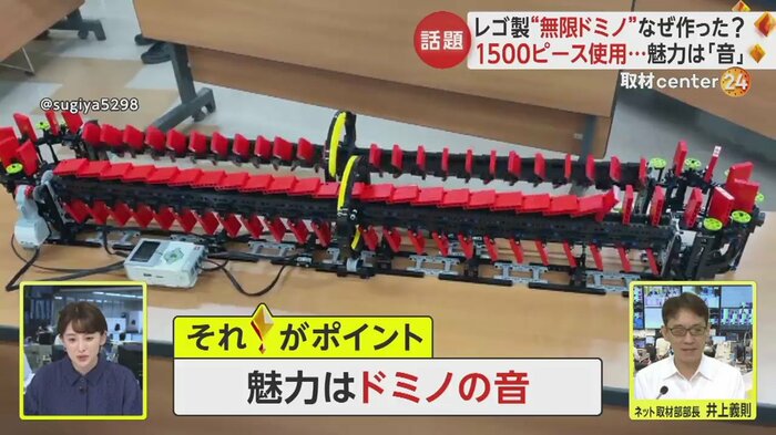 カタカタカタ…と響く音。「ずっと聴いていられる」と思っていたそうだ