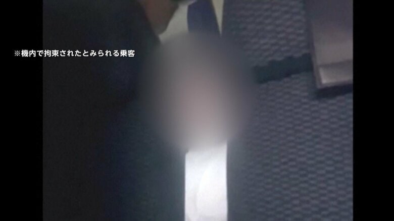 羽田発ヒューストン行きの全日空機の飛行中にドアを開けようとした乗客が取り押さえられ緊急着陸　待機中に別の客も機内で暴れ降ろされる｜FNNプライムオンライン