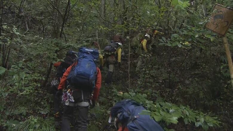 マツタケ採りで行方不明の76歳男性が死亡　尾根から100メートルほど下の斜面で発見｜FNNプライムオンライン