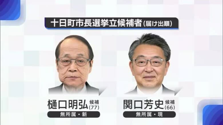 4期16年続く市政への評価が争点に　新潟・十日町市長選挙が告示　現職と新人の一騎打ちか｜FNNプライムオンライン