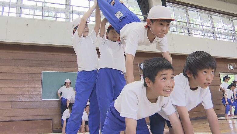 連日の夏日　運動会練習でも熱中症対策　長野市は今年最高の28.5℃　児童「滝のように汗が…」　暑さはいつまで続く？｜FNNプライムオンライン