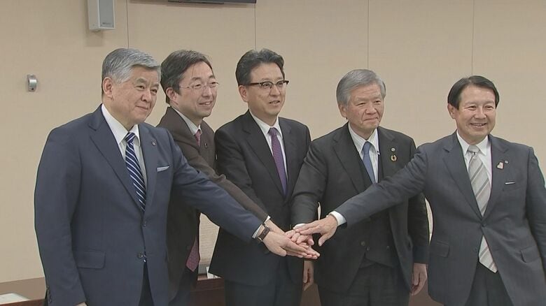 熊本市中心部に新たに地下通路!?『くまもと都市戦略会議』で産学官のトップが熊本市役所新庁舎周辺の『まちづくり』を議論｜FNNプライムオンライン