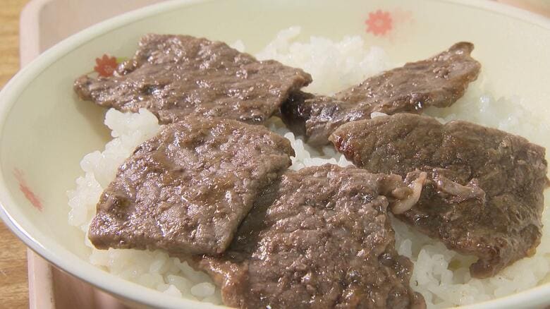 「うまい溶けました」給食に広島和牛！小中学校で県産食材を　次は「天然マダイの鯛めし」や「江波巻き」も｜FNNプライムオンライン
