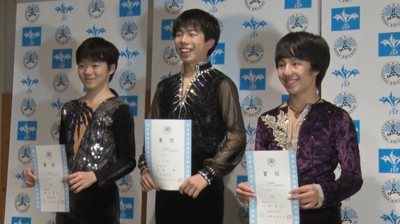 2018年の関東選手権の表彰台も3人でのぼった