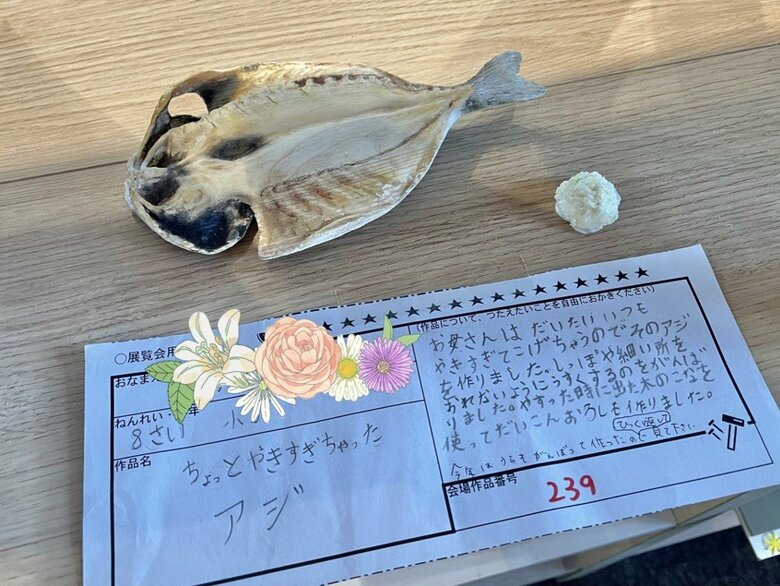 展示用に掲載された説明文