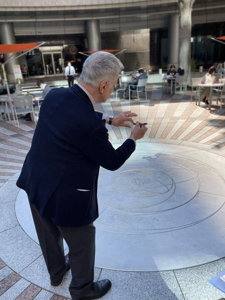 「メリディアーナ」の謎解きを語るパオリーニ氏