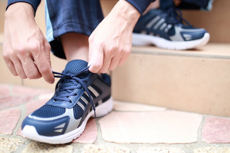 運動のための服装を整えて（画像はイメージ）