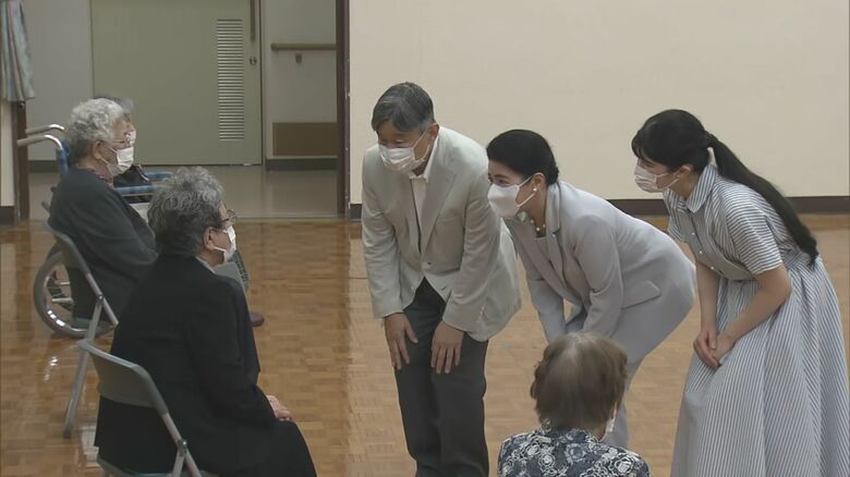 入所者とのご懇談のようす