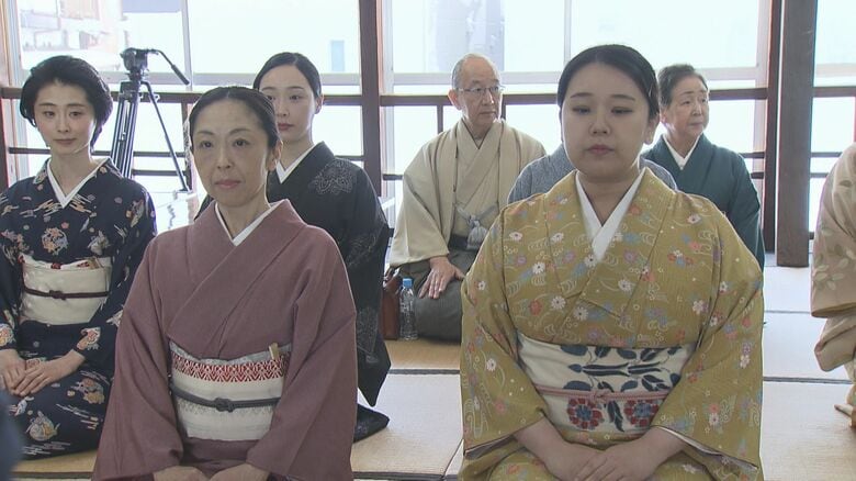 くんちへの思いを胸に結納が執り行われた