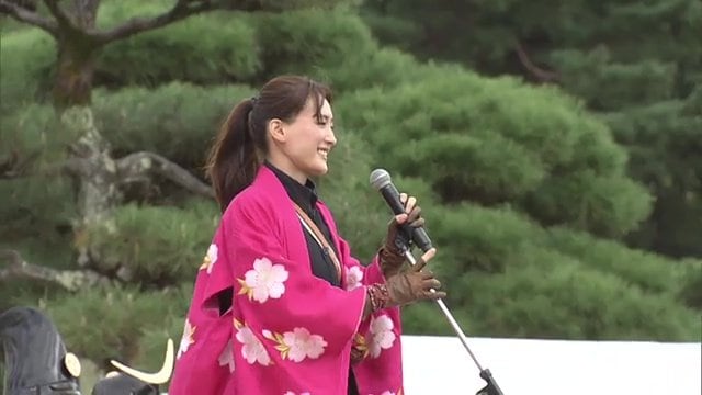 会津弁であいさつ