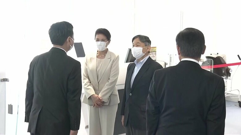 佐賀空港に到着された両陛下（2024年10月5日）
