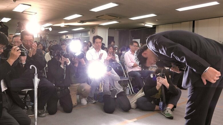 小川議員が5回の国政選挙で選挙区で勝ったのは1度だけ