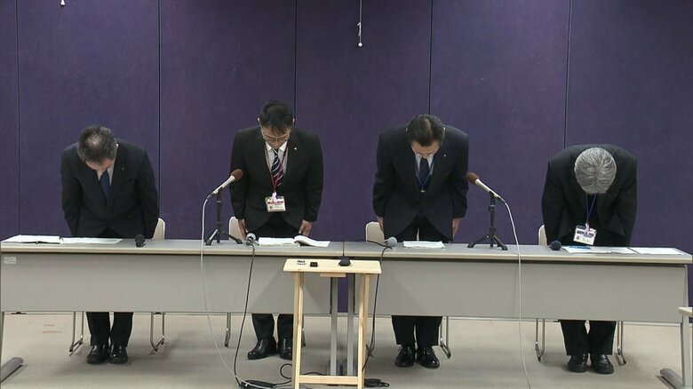 県教委の謝罪会見（3月22日）