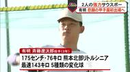 夏の高校野球　有明と熊工の強力投手陣に注目！【熊本】