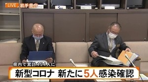 【ノーカット】 1/15(金)ー<2> 岩手県内感染状況の報告 新型コロナ