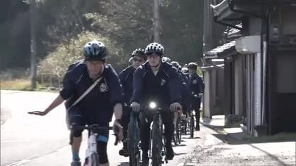「来て、体験するとこんなに気持ちがいい」石田嵩人知事が若狭湾サイクリングルートを体験　早期の国指定を目指す　福井