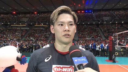 【西田有志・トルコ戦後インタビュー】僕たちは後がない　全員バレーをやっていく【パリ五輪予選/W杯バレー】