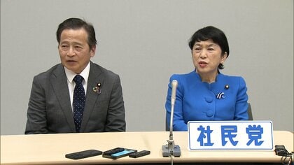 社民党首選　ラサール石井氏VS福島瑞穂氏に　13年ぶりに選挙戦　