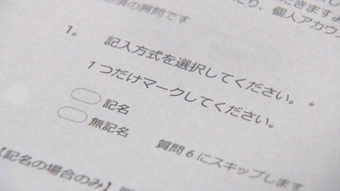 職員へのアンケート調査