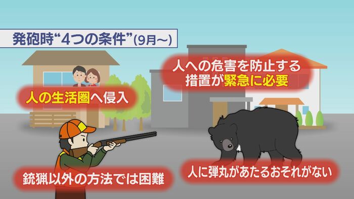 発砲の条件