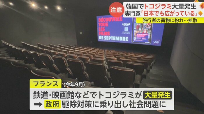 ヨーロッパでも大量発生