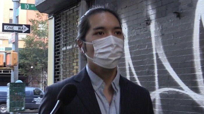 司法試験に合格した直後の小室圭さん(去年10月 ニューヨーク)