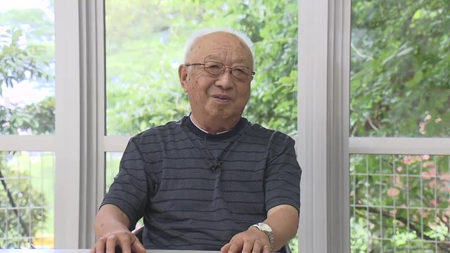 福島県遺族会の安齋満会長(87)
