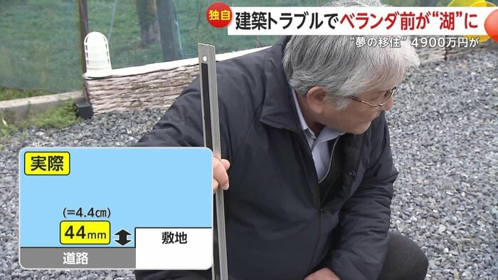 実際は44mmしか高くないことが分かったという