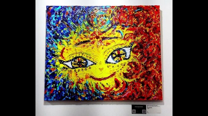 フランス・パリのアートフェア(2024年11月)に出展した作品