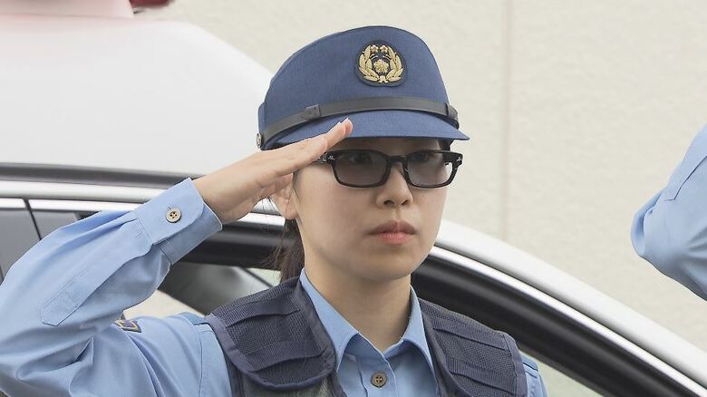「威圧感を与える」と控えがちだったが…警察官も「サングラス着用します」私物でシンプルなものを　県警が正式に認める｜FNNプライムオンライン